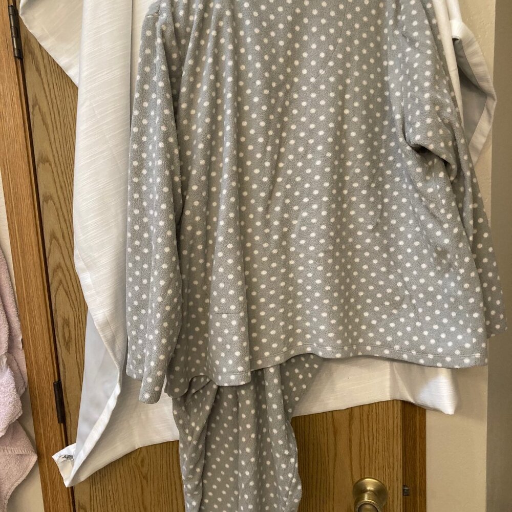 Polka dot pajamas